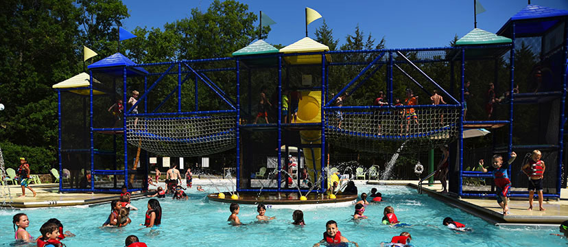Pool and Splash Part at Camp Widjiwagan, Nashville, TN