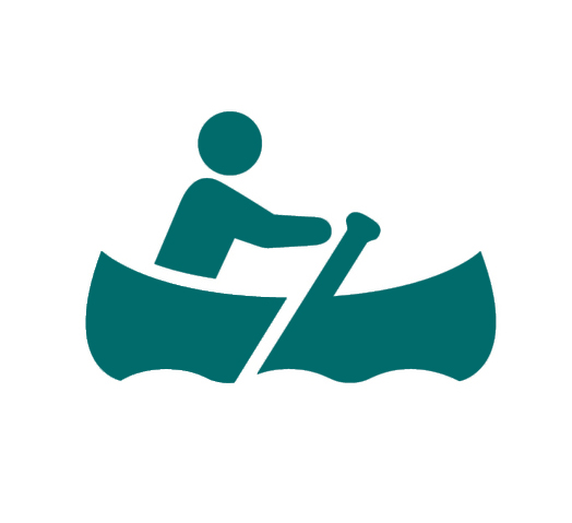 canoeing icon