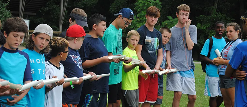 Crew Campout, Camp Widjiwagan, Summer Camps