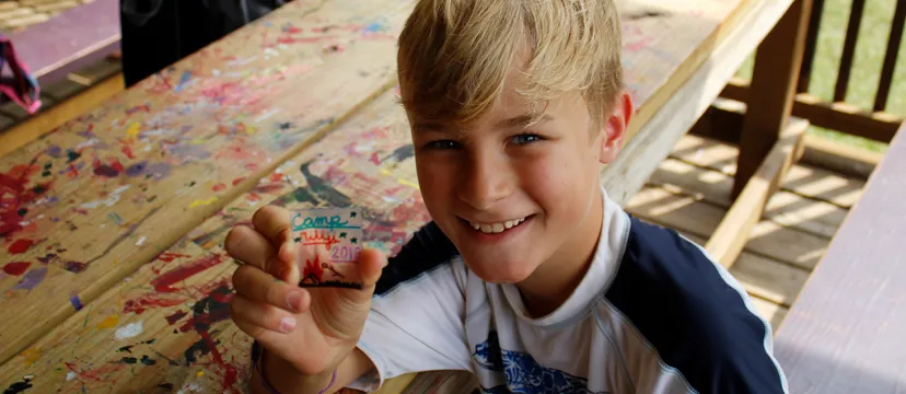 Art specialty summer camp for kids ages 9-13 at Camp Widjiwagan, Nashville, TN