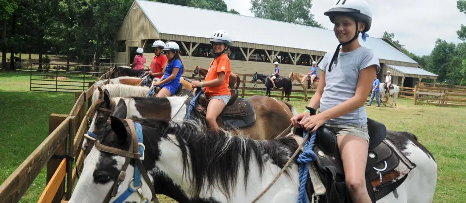 Equestrian Riding Lessons at Camp Widjiwagan, Nashville, TN