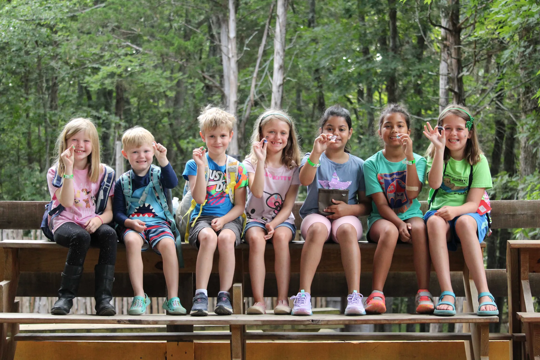Kids enjoying camp