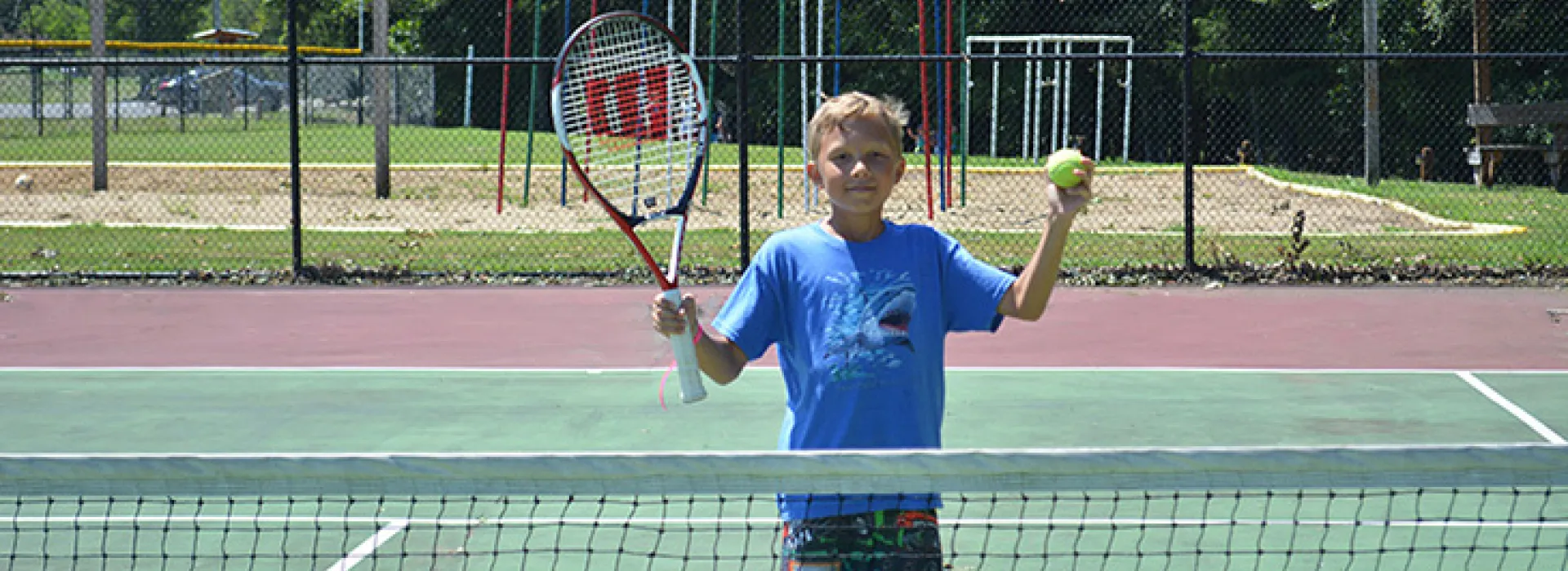 Tennis Courts at Camp Widjiwagan