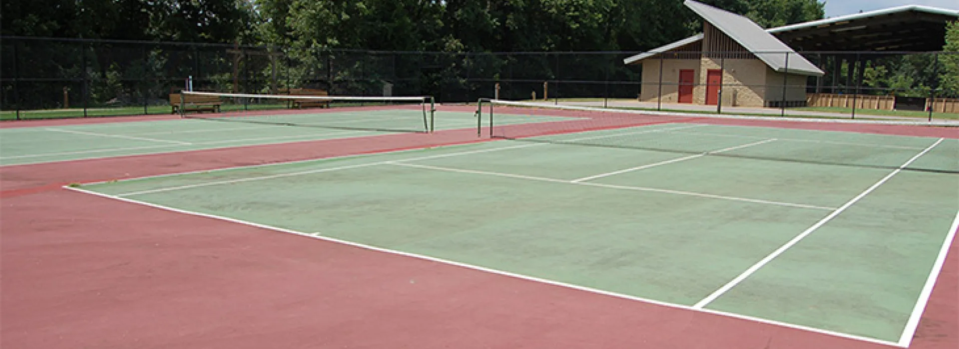 Tennis Courts at Camp Widjiwagan, Nashville, TN
